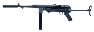 Mauser MP-40 .22 LR Semi-Auto Rifle - 16.3" - Brown